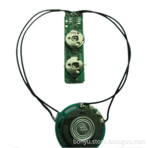 Music chip, can storage music and play it, 1 to 120 seconds provide